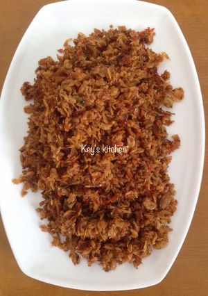 Foto resep Udang rebon pedes