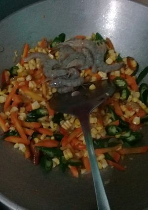 Foto resep Oseng sayur udang