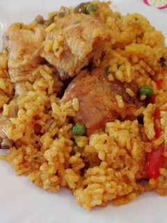 Una foto de Arroz con pollo