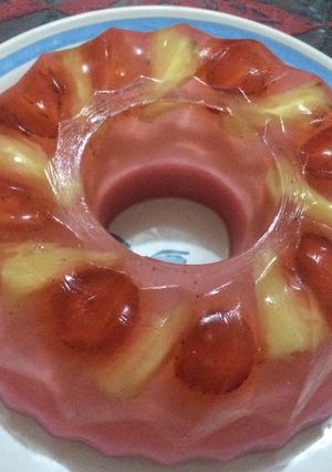 Una foto de Gelatina frutal