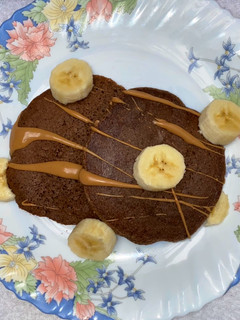 Una foto de Hot cakes de café