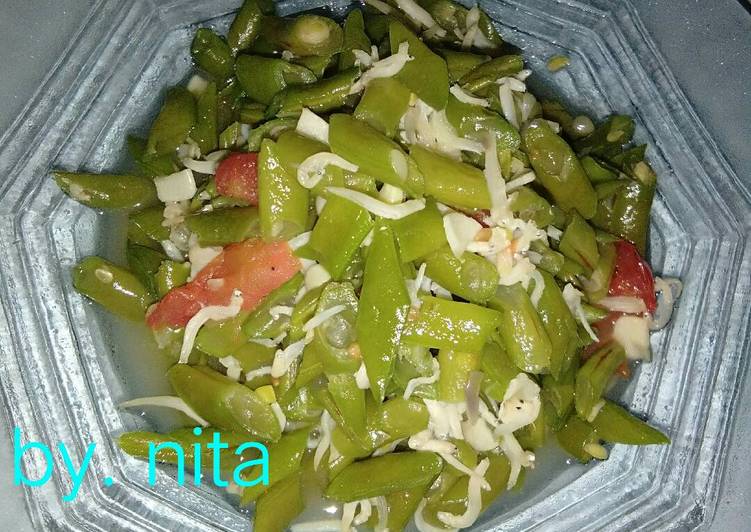 Cara mudah Membuat Tumis Buncis Teri Lezat