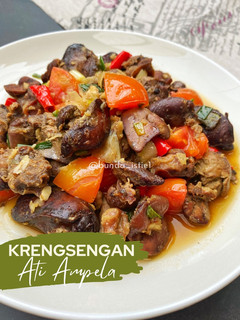 Foto resep Krengsengan ati ampela