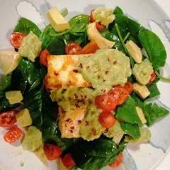 ASH Salad (avacado,halloumi,sweetpotato) A picture of ASH Salad (avacado,halloumi,sweetpotato).