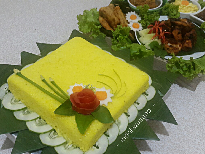 Cara Bikin Nasi Kuning Rice Cooker mudah dibuat Yang Sederhana