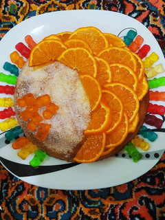 عکسی از دستور کیک پرتقالی