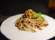 Una foto de spaguetti frio