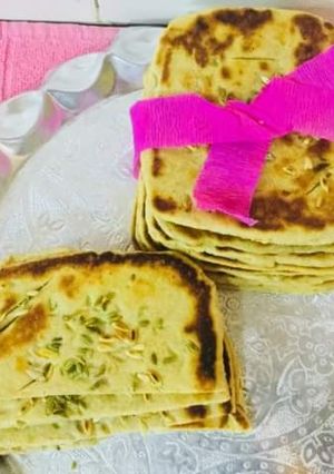 A picture of Milky Sweet Paranthas.