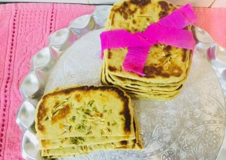 Recipe of Perfect Milky Sweet Paranthas