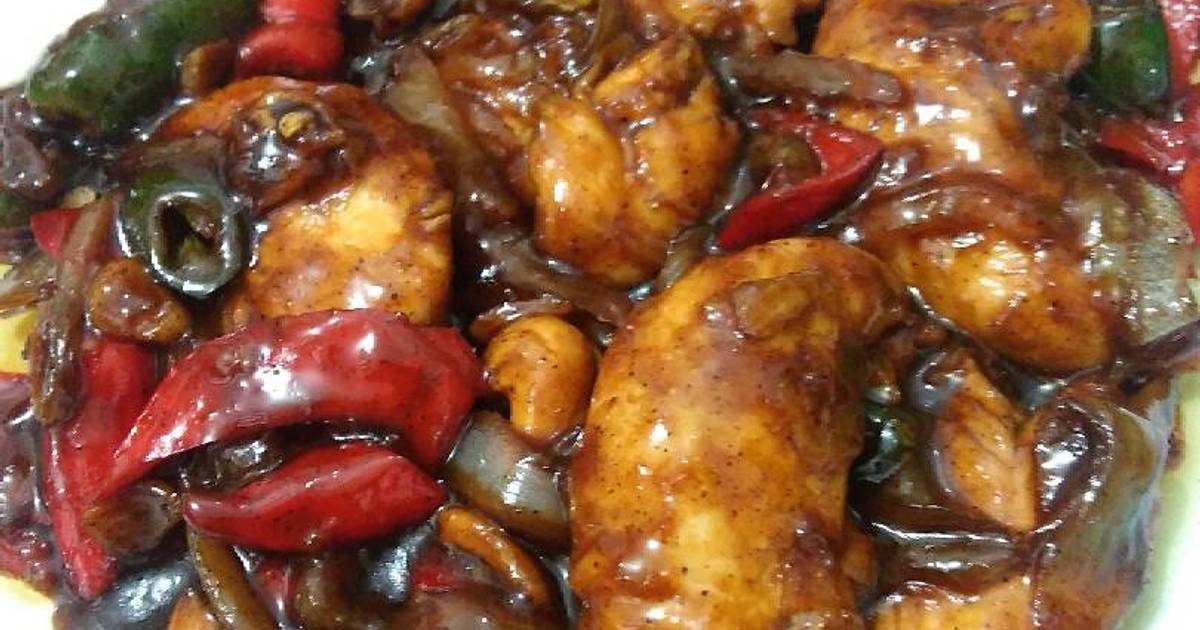  Resep  Ayam  saus  lada  hitam  oleh noer dewi pratiwi Cookpad