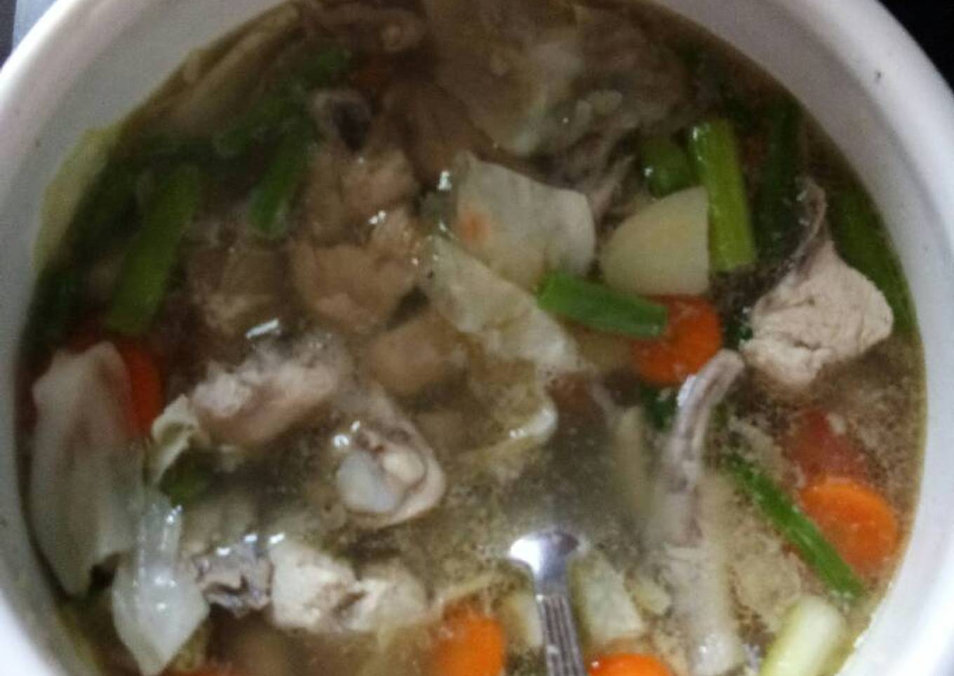 Sop ayam simpel