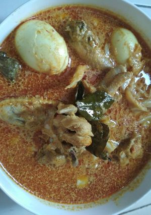 Foto resep Gulai ayam kampung dan telur