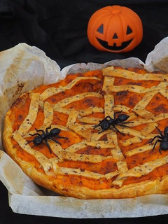 Foto di Torta ragnatela alla zucca