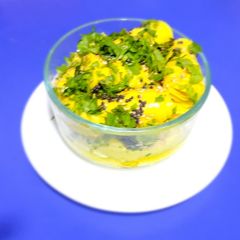 Khandvi in Rice cooker A picture of Khandvi in Rice cooker.