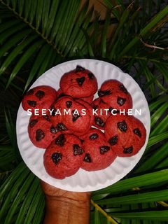 Red velvet cookies ainihin hoton girkin