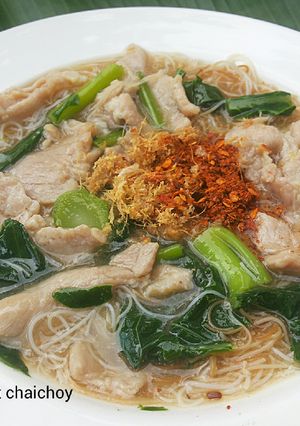 รูปของ ราดหน้าหมูหมัก