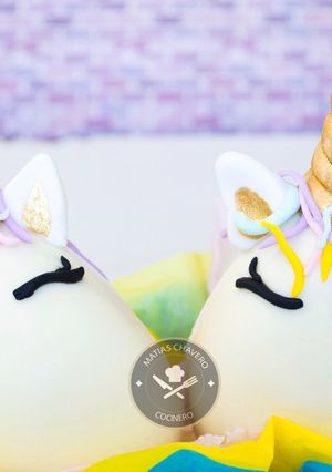 Una foto de Huevos de Pascua de unicornio