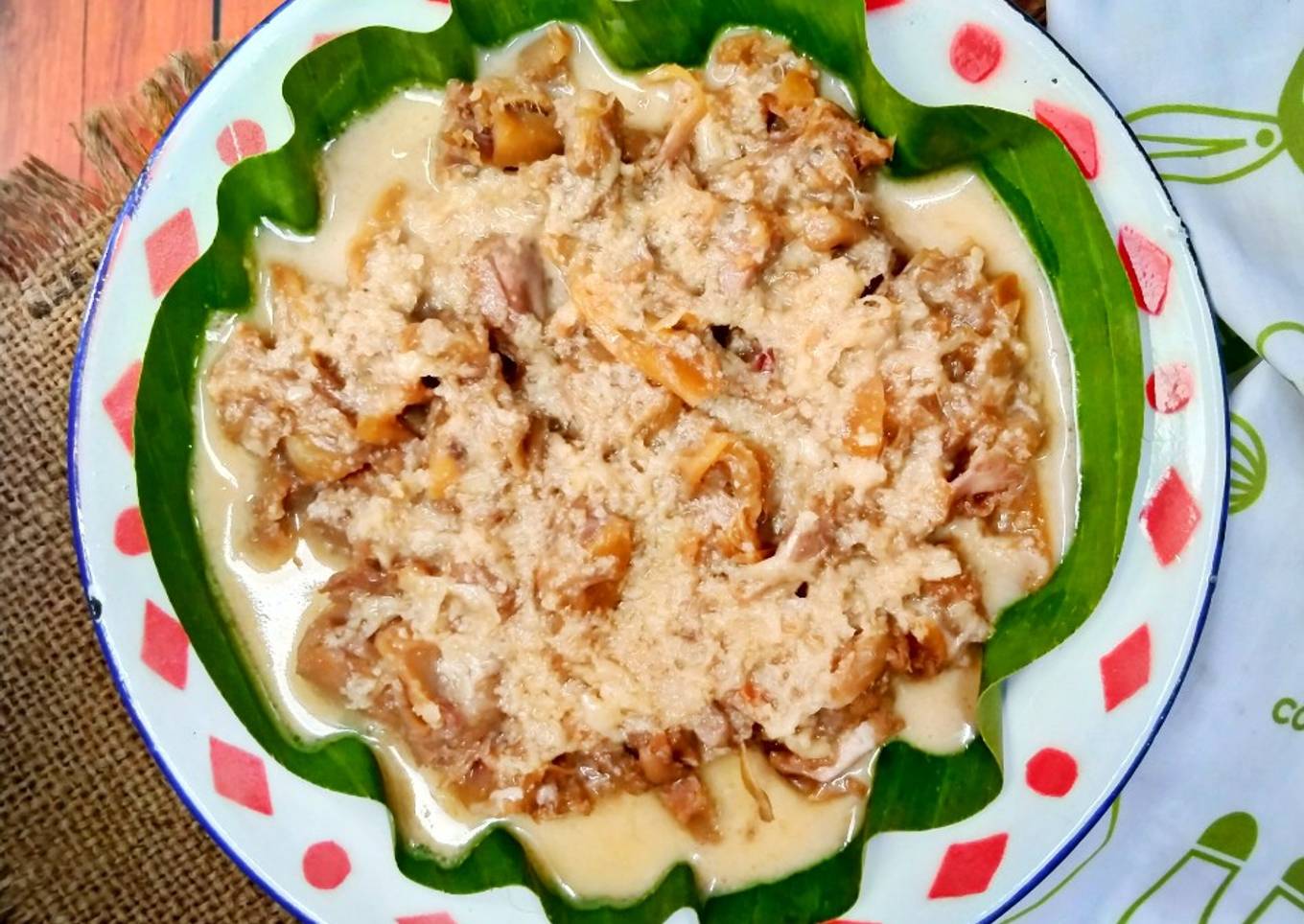 Gudeg kuah areh