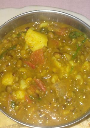 A picture of Moong ki sabji.
