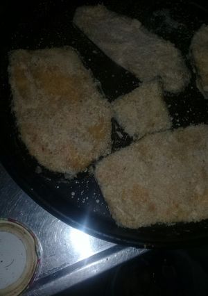 Una foto de Milanesas de Berenjena 🍆