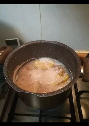 Una foto de Arroz con piña