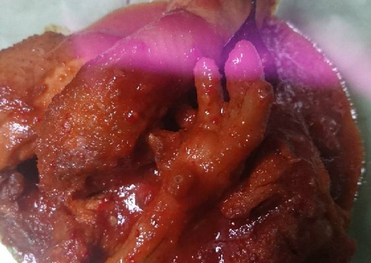Ayam bumbu krecek