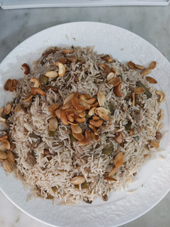 صورة لوصفة رز بالفول
