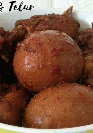 Foto resep Semur Ayam Telur