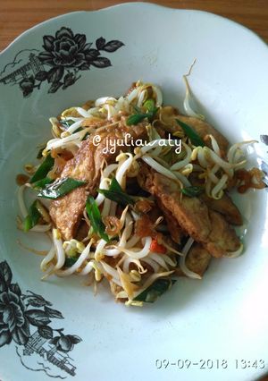 Foto resep Dadar Telur Cah Toge
