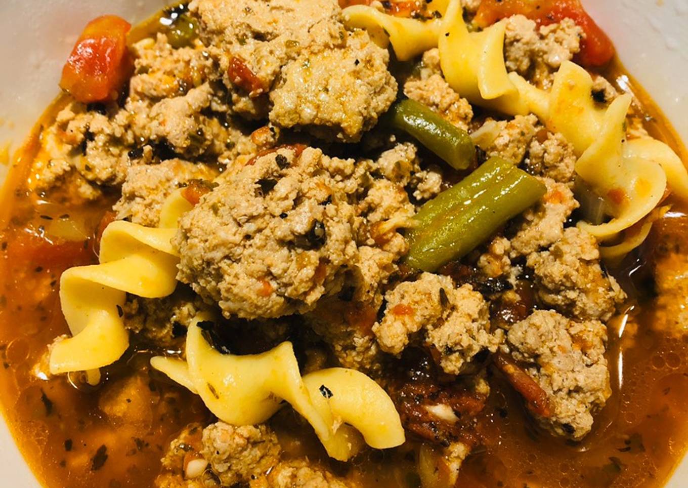 Turkey noodle soup 7