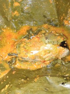 Foto resep Pepes patin daun kemangi pedas asin manis asam