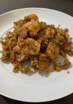 Foto resep Garlic Parmesan Prawn