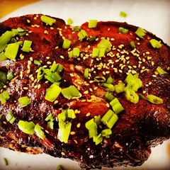 A picture of Instant Pot Frozen Pork Roast.