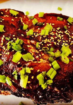 A picture of Instant Pot Frozen Pork Roast.