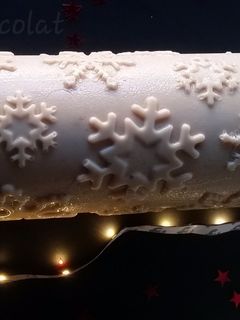 Una foto de Tronco de turrón blando