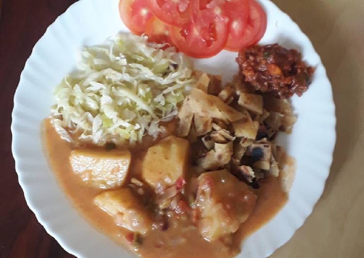 Recipe of Super Quick Homemade Coconut - Potato stew#festivedishcontestkakamega#authorsmarathon