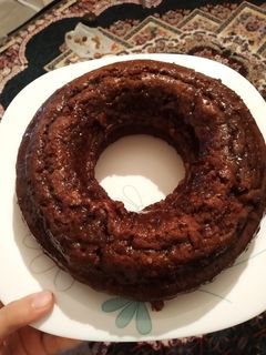 عکسی از دستور کیک خیس