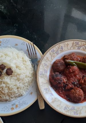 عکسی از دستور کوفته قلقلی