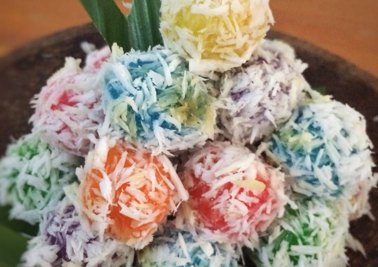 Klepon rainbow