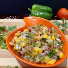 A picture of Veg smokey salsa.