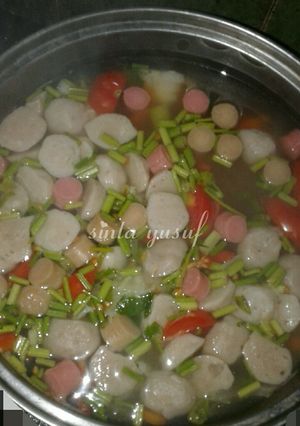Foto resep Sop baso sosis