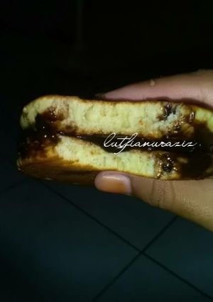 Foto resep Dorayaki *pakai wajan biasa no timbangan