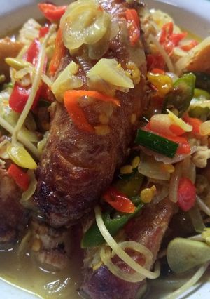 Foto resep Ikan Asap Lombok Ale Nyemek