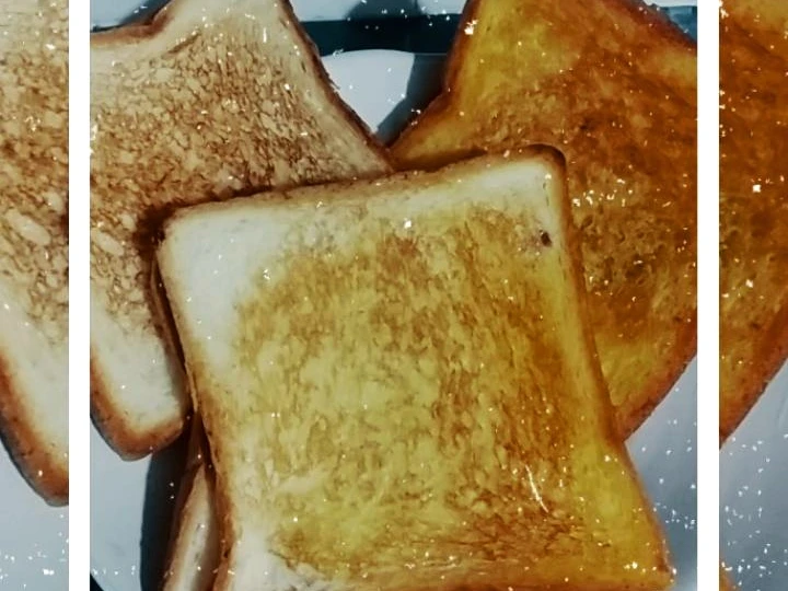 Cara Gampang Membikin Resep Roti panggang teflon yang Sempurna Anti Ribet, Uenak Banget