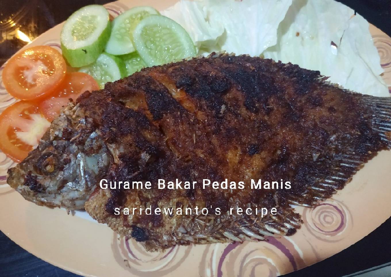 Gurame Bakar Pedas Manis