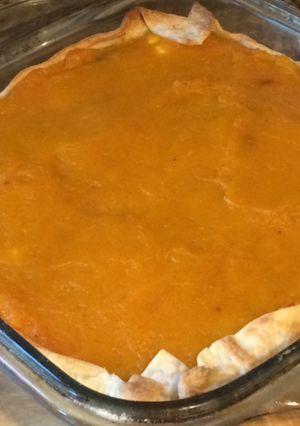 Una foto de Pastel de carne y zapallo