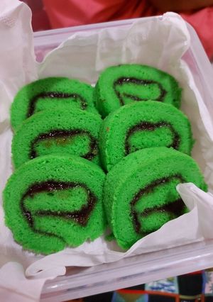 Foto resep Bolu gulung pandan