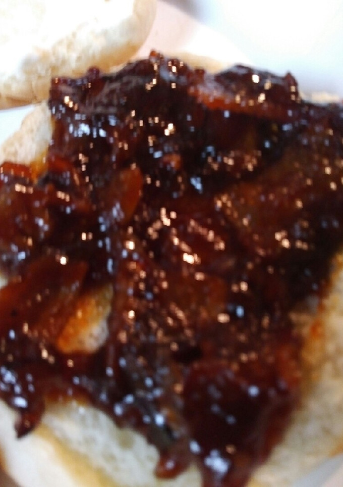 A picture of My Ultimate Bacon Onion Sauce.