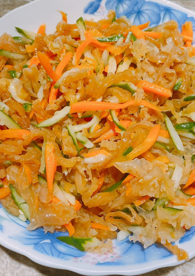 涼拌海蜇皮 的食譜成品照片