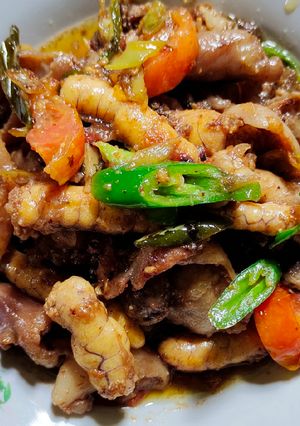 Foto resep Oseng2 perut ikan haruan